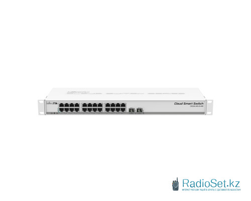 Коммутатор MikroTik CSS326-24G-2S+RM